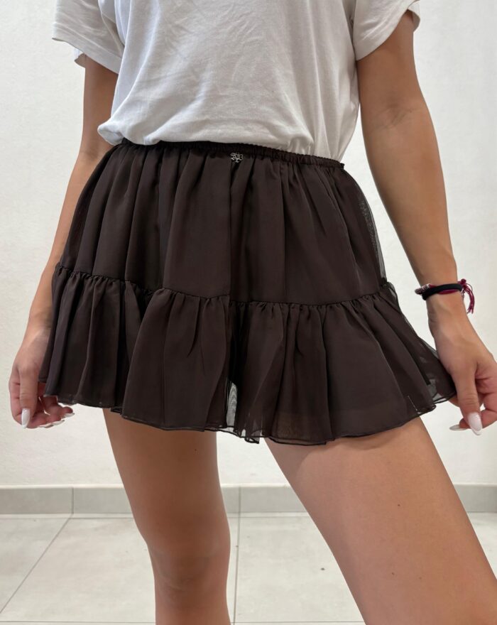 GONNA VOLANT MOKA MINI SKIRT IVETTE Aniye By