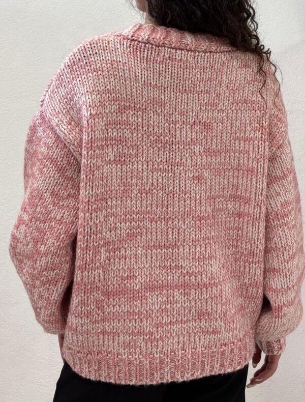 CARDIGAN ROSA MÉLANGE Denny Rose