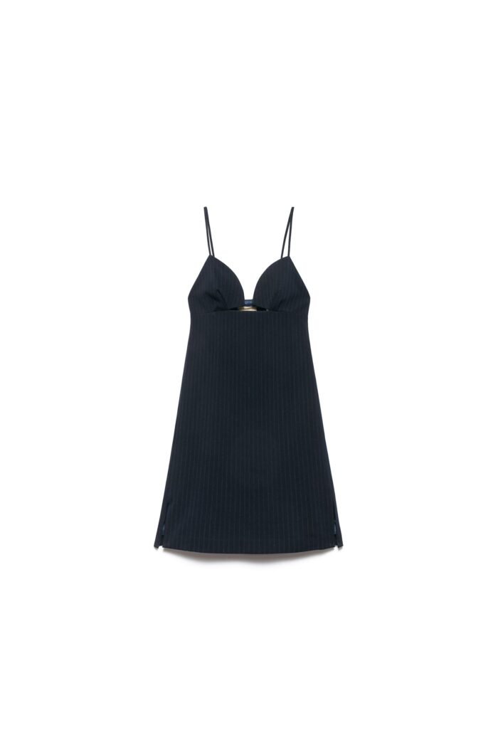 ABITO BLU MINI DRESS ARETHEA Aniye By