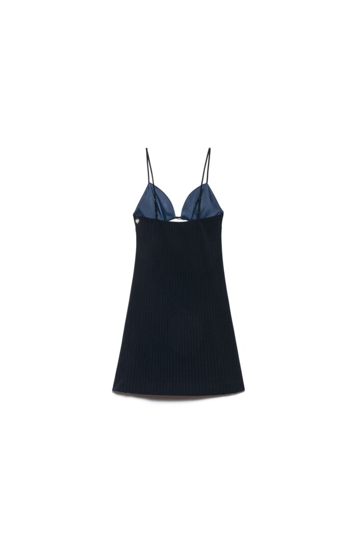 ABITO BLU MINI DRESS ARETHEA Aniye By