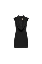 ABITO COLLAR DRESS JABOT MINI SIENNA Aniye By