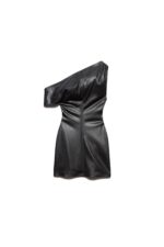 ABITO IN ECOPELLE MINI DRESS CARLY Aniye By