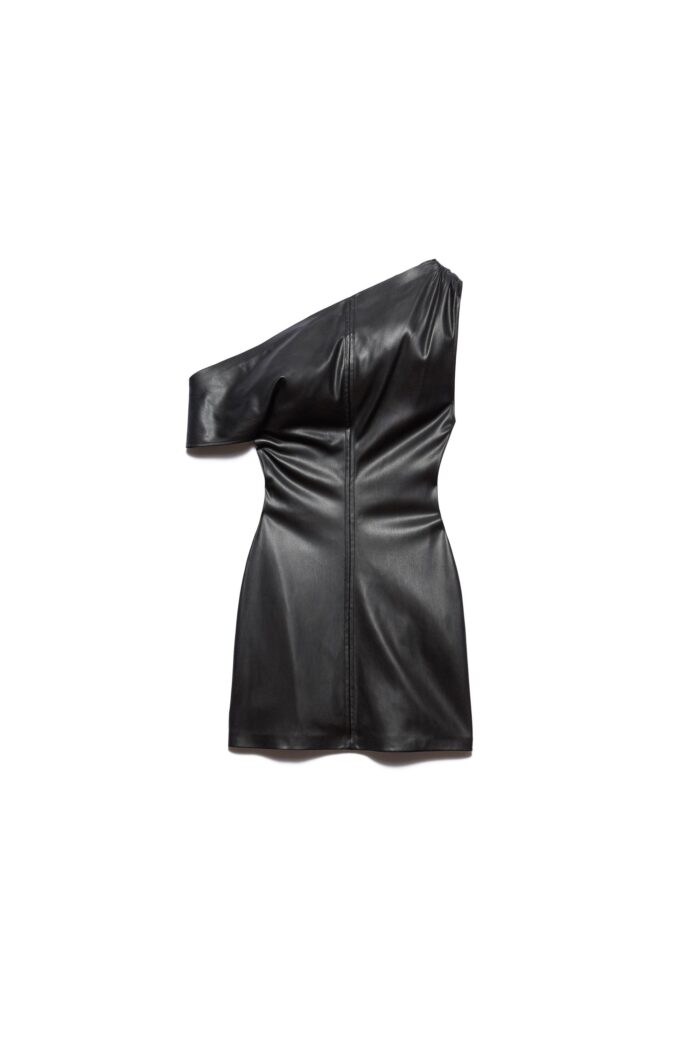ABITO IN ECOPELLE MINI DRESS CARLY Aniye By