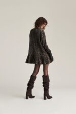 ABITO IN FELPA ANIMALIER MINI DRESS MAKU Aniye By