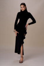 ABITO LUNGO NERO DOLCEVITA No Secrets