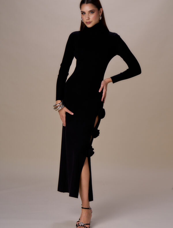 ABITO LUNGO NERO DOLCEVITA No Secrets