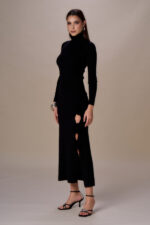 ABITO LUNGO NERO DOLCEVITA No Secrets