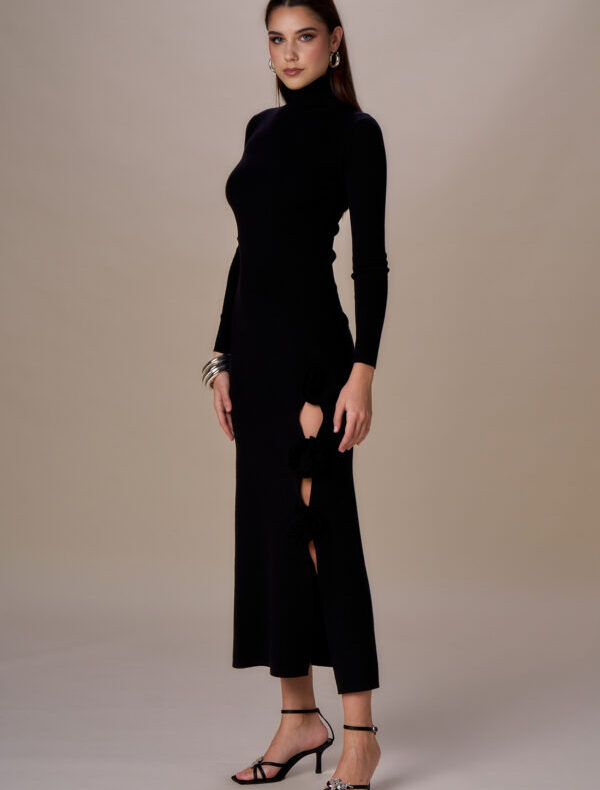 ABITO LUNGO NERO DOLCEVITA No Secrets