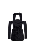 ABITO NERO COLLAR DRESS MAVIS Aniye By