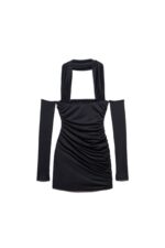 ABITO NERO COLLAR DRESS MAVIS Aniye By