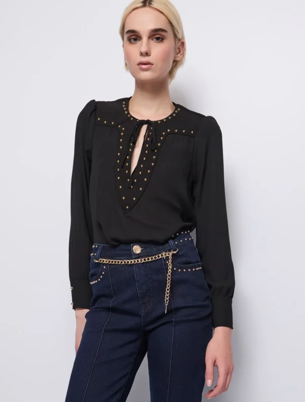 CAMICIA BLUSA BORCHIE Denny Rose