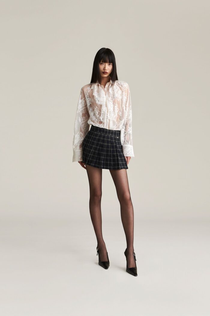 GONNA TARTAN MINI SKIRT GWEN Aniye By