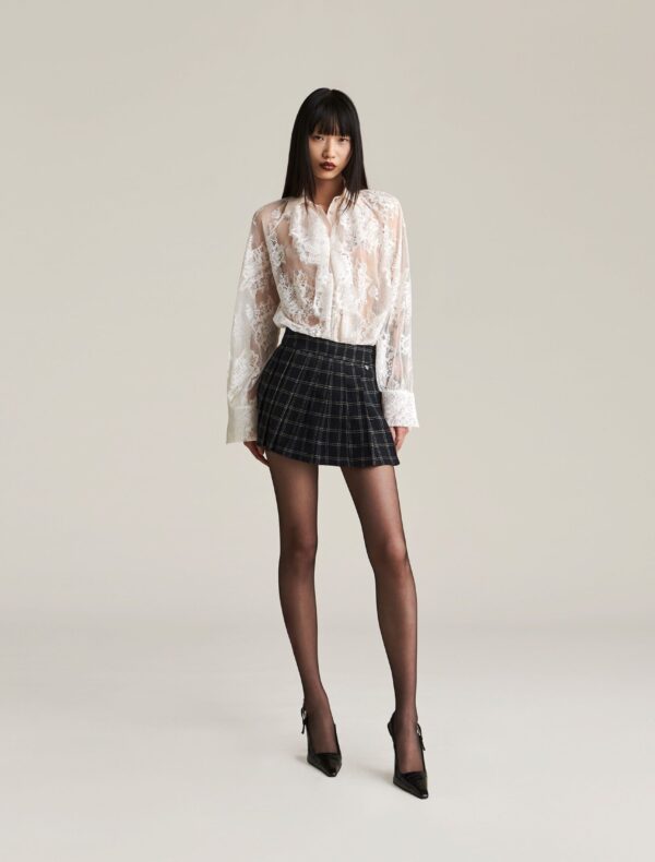 GONNA TARTAN MINI SKIRT GWEN Aniye By