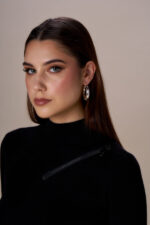 MAGLIA DOLCEVITA NERA ZIP No Secrets
