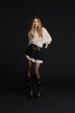 MAGLIA PULL AVORIO TURTLENECK HOLLY Aniye By