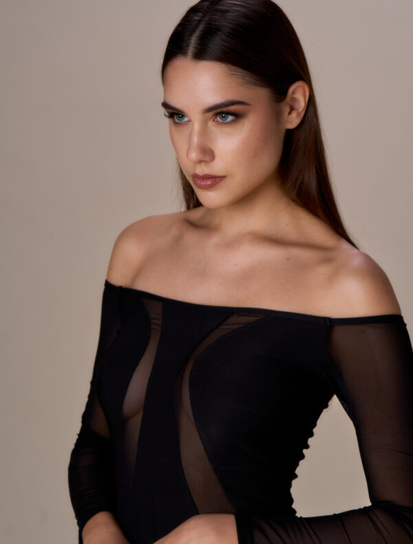 MAGLIA TOP OSE’ NERO No Secrets