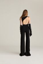 TUTA INTERA NERA BACK JUMPSUIT SIENNA Aniye By