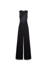 TUTA INTERA NERA BACK JUMPSUIT SIENNA Aniye By