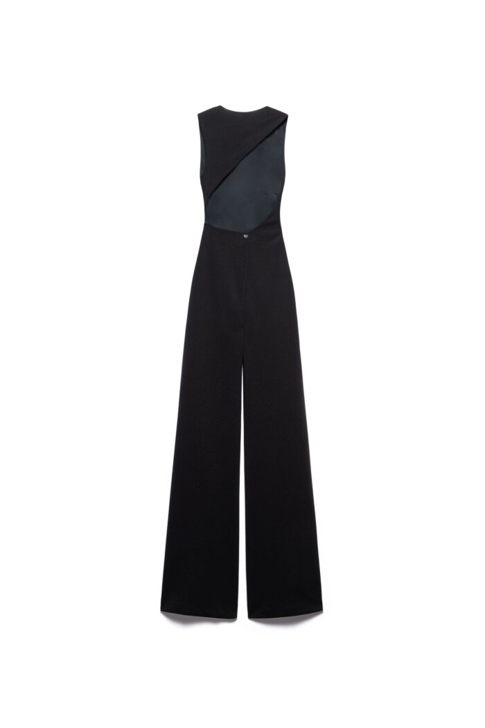 TUTA INTERA NERA BACK JUMPSUIT SIENNA Aniye By