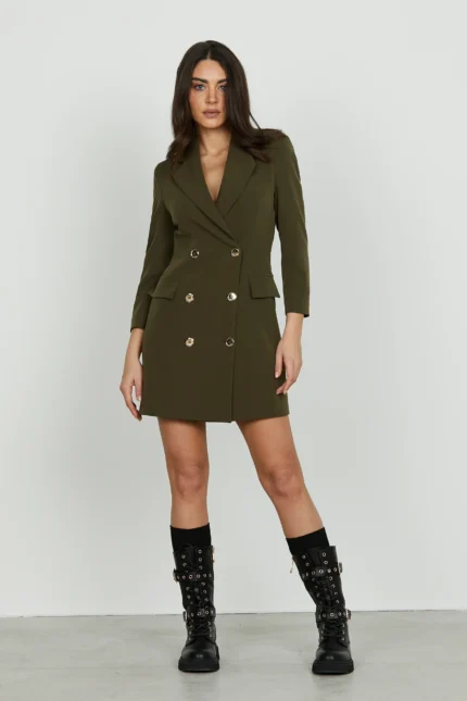ABITO ROBE MANTEAU MILITARE CRUZ Relish