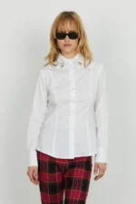 CAMICIA BIANCA STRECH PERLE YOH Relish