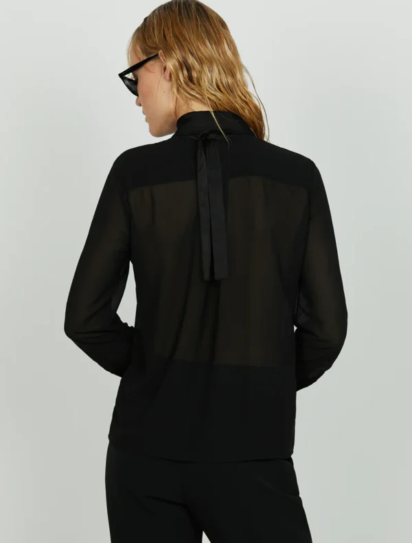 CAMICIA NERA GIOIELLO VULEC Relish