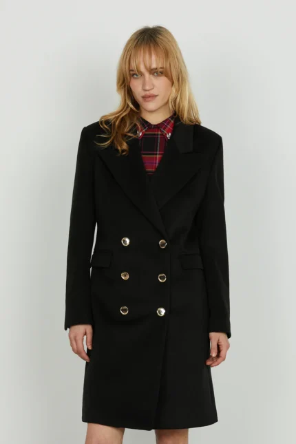 CAPPOTTO NERO DOPPIOPETTO BOAVISTA Relish
