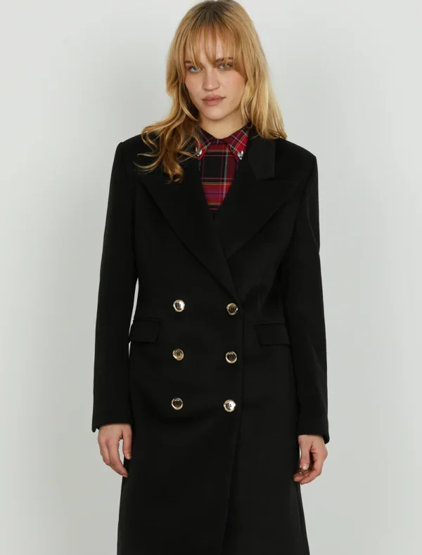 CAPPOTTO NERO DOPPIOPETTO BOAVISTA Relish