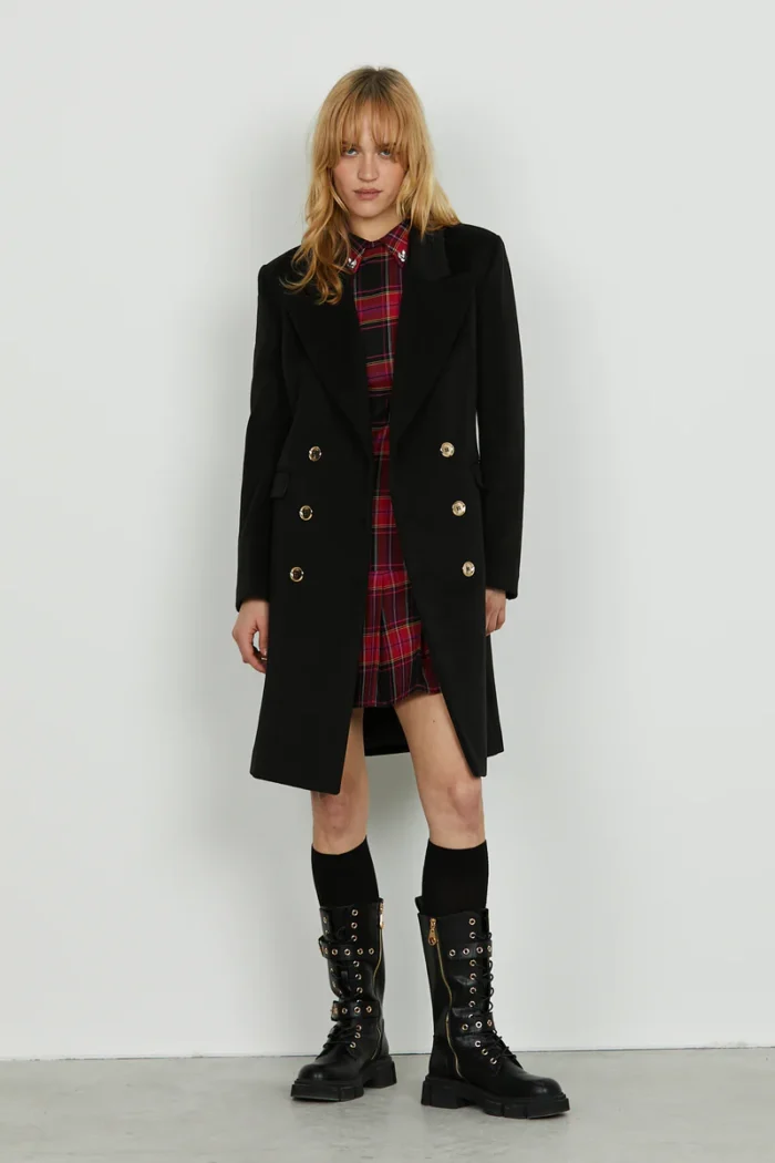 CAPPOTTO NERO DOPPIOPETTO BOAVISTA Relish