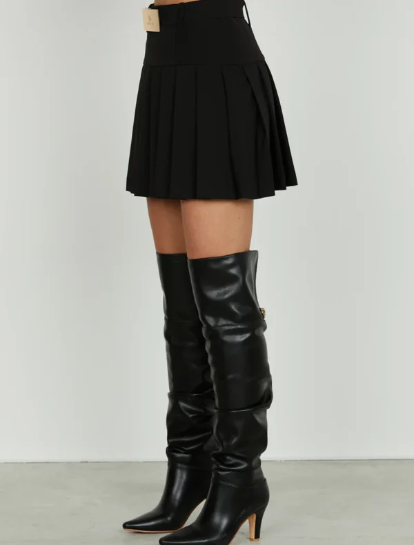 GONNA NERA PLISSE' TECNAS Relish