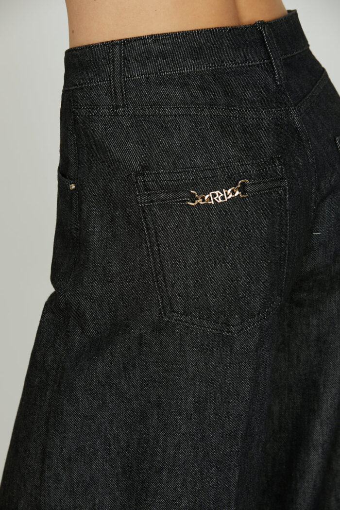 JEANS FLARE IN DENIM GRIGIO LINDA Relish