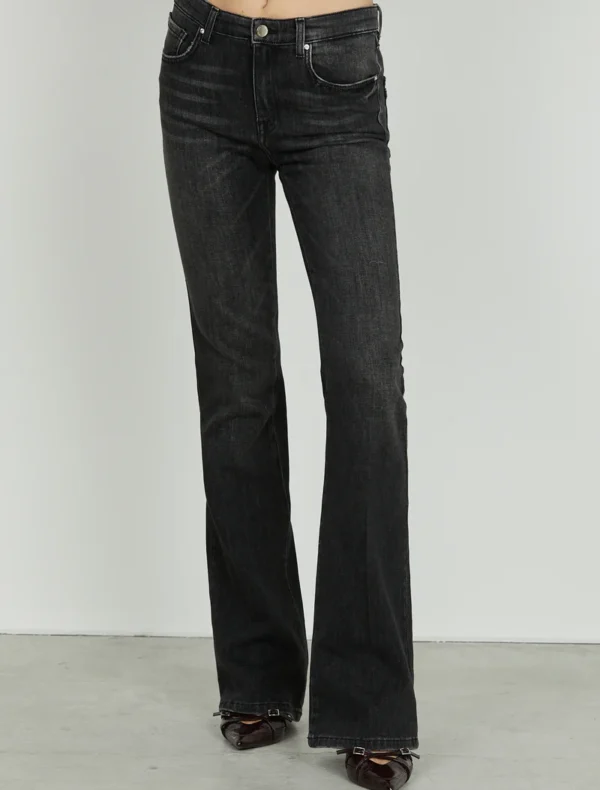 JEANS GRIGIO A ZAMPA SHIFFER Relish