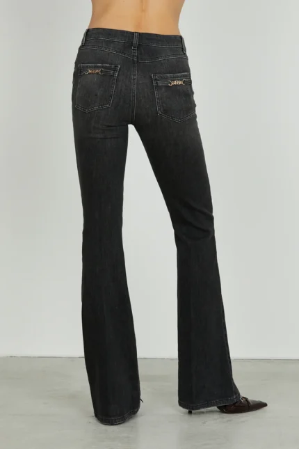 JEANS GRIGIO A ZAMPA SHIFFER Relish