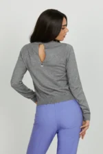 MAGLIA PULL GIOIELLO GRIGIO CRETAS Relish