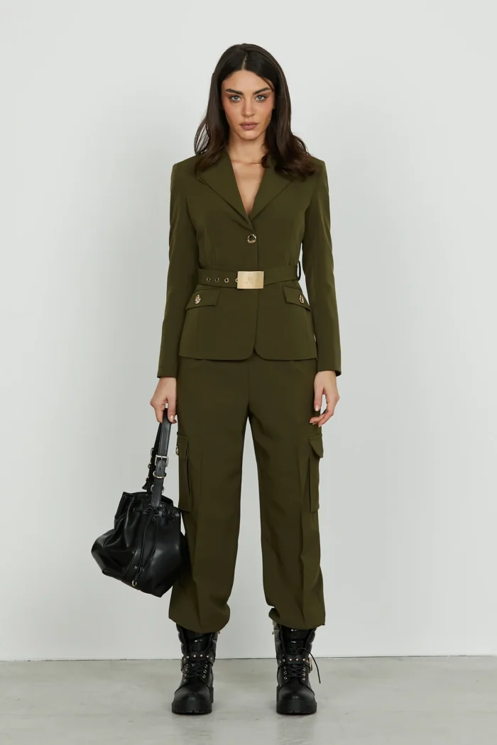 PANTALONE CARGO MILITARE TECLANA Relish