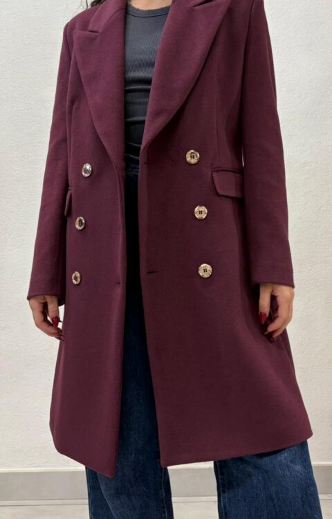 CAPPOTTO BORDEAUX DOPPIOPETTO BOAVISTA Relish