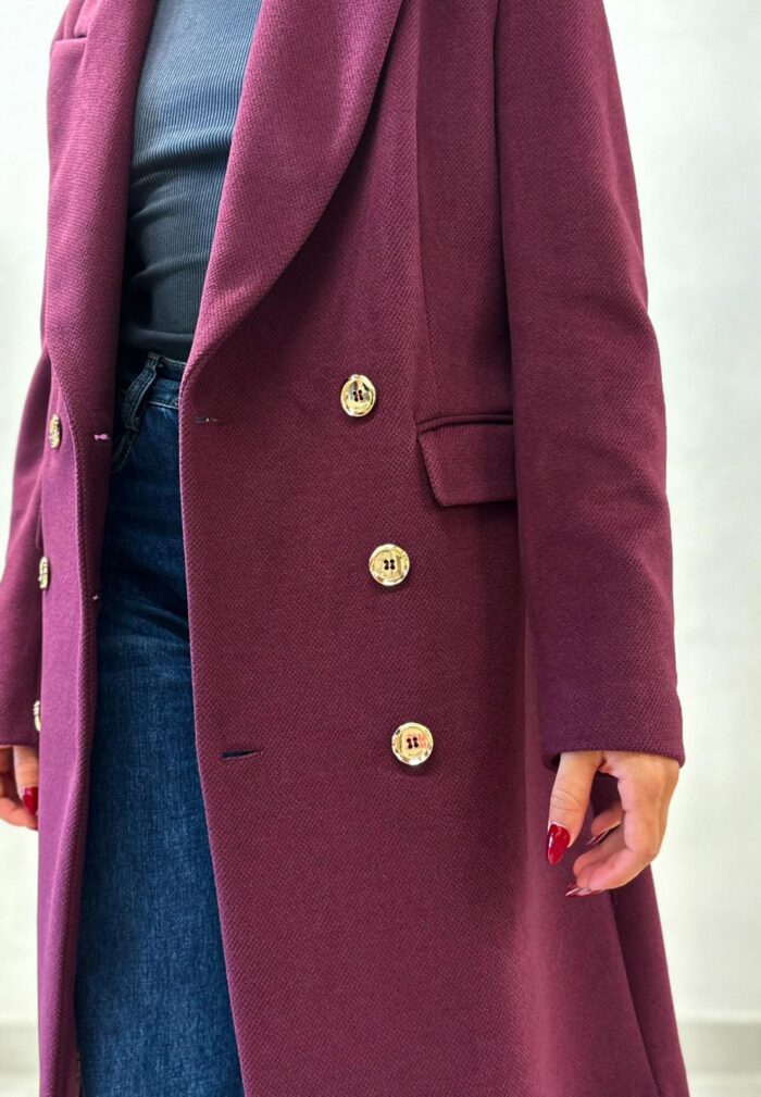 CAPPOTTO BORDEAUX DOPPIOPETTO BOAVISTA Relish