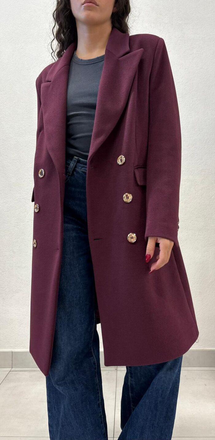 CAPPOTTO BORDEAUX DOPPIOPETTO BOAVISTA Relish