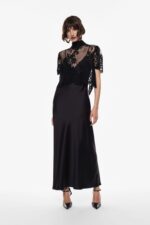 ABITO RASO E PIZZO NERO Imperial