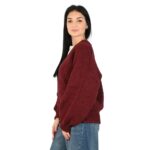CARDIGAN OVER BORDEAUX Haveone