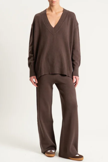 COMPLETO IN MAGLIA MORO Haveone