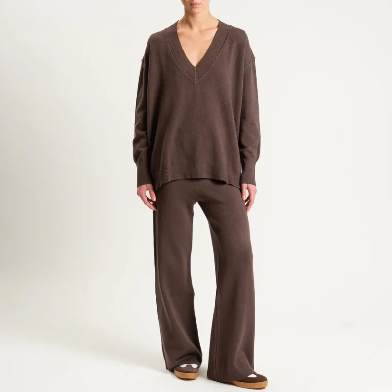 COMPLETO IN MAGLIA MORO Haveone