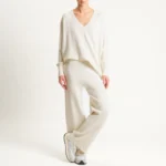 COMPLETO IN MAGLIA BIANCO Haveone