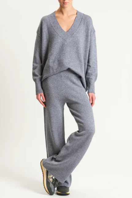 COMPLETO IN MAGLIA GRIGIO Haveone