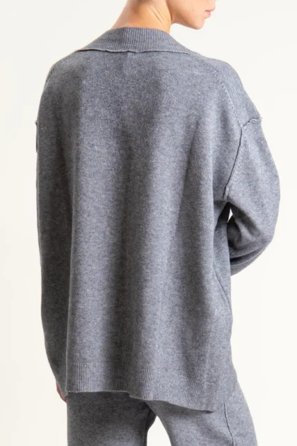 COMPLETO IN MAGLIA GRIGIO Haveone