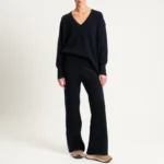 COMPLETO IN MAGLIA NERO Haveone