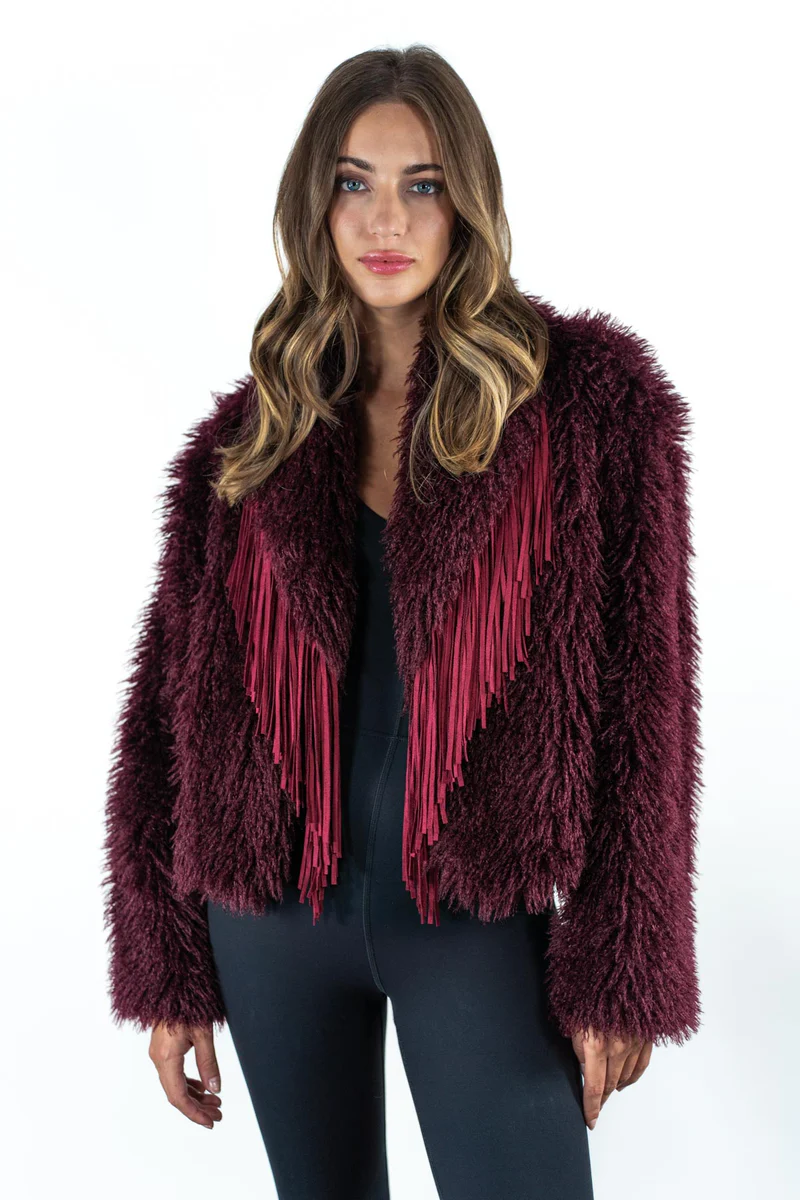 ECOPELLICCIA BORDEAUX FRANGE Le Volière ECOPELLICCIA BORDEAUX FRANGE Le Volière