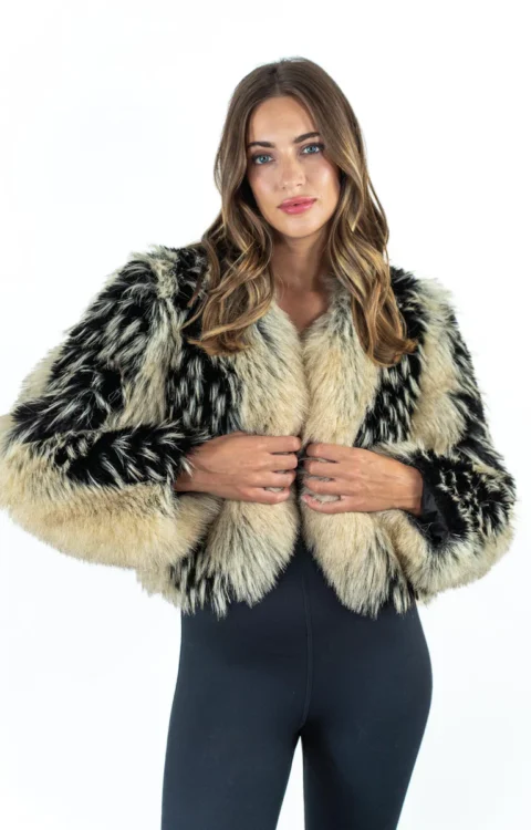 ECOPELLICCIA CROP MULTICOLOR Le voliere