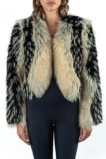 ECOPELLICCIA CROP MULTICOLOR Le voliere