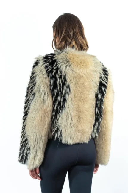 ECOPELLICCIA CROP MULTICOLOR Le voliere